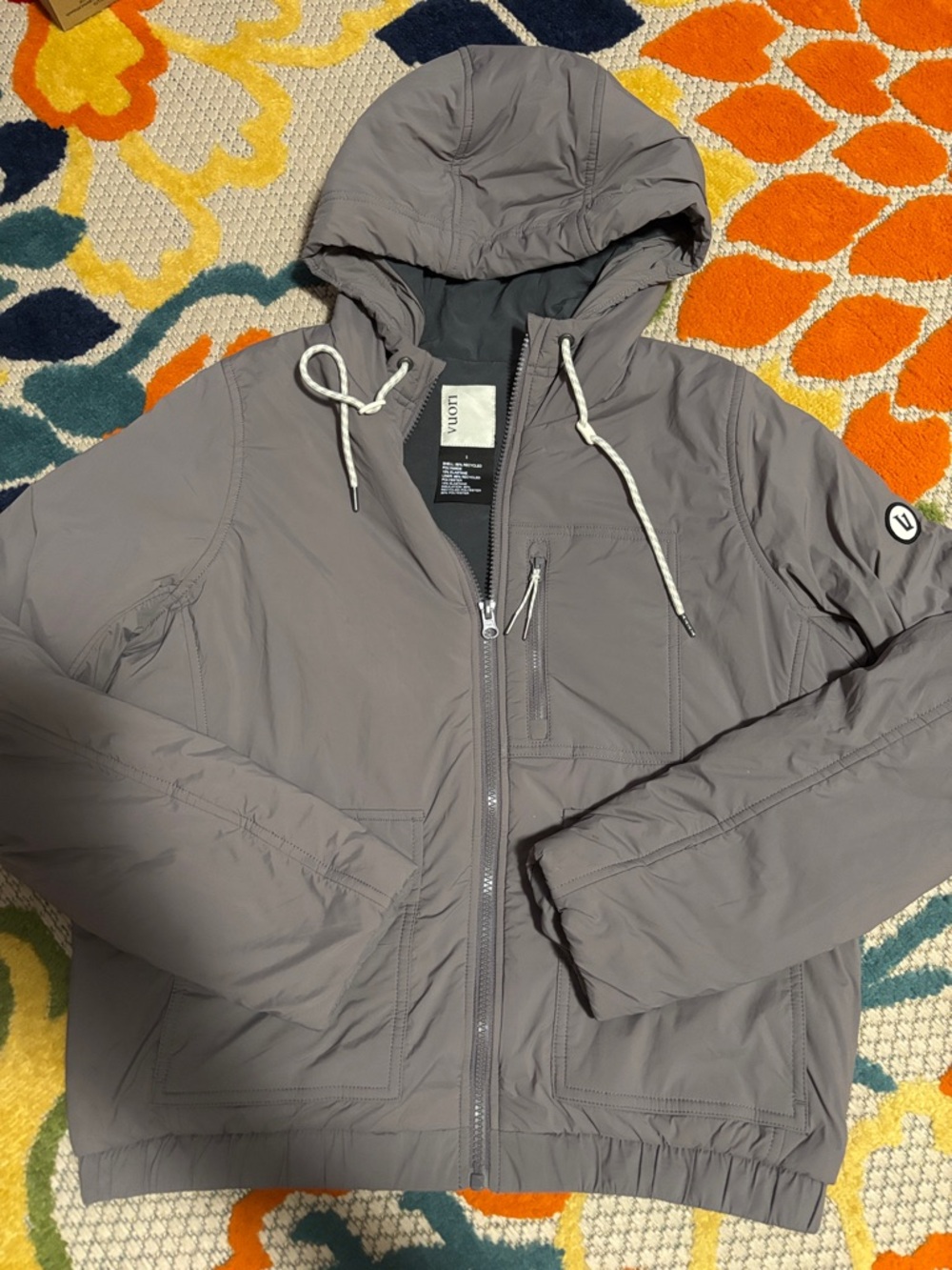 Vuori Women’s Tahoe Insulated Jacket Size S VW514 Full Zip